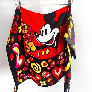 Colorful Mickey Mouse Scarf